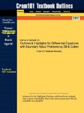 Studyguide for Differential Equations with Boundary-Value Problems by Zill & Cullen, ISBN 9780495108368
