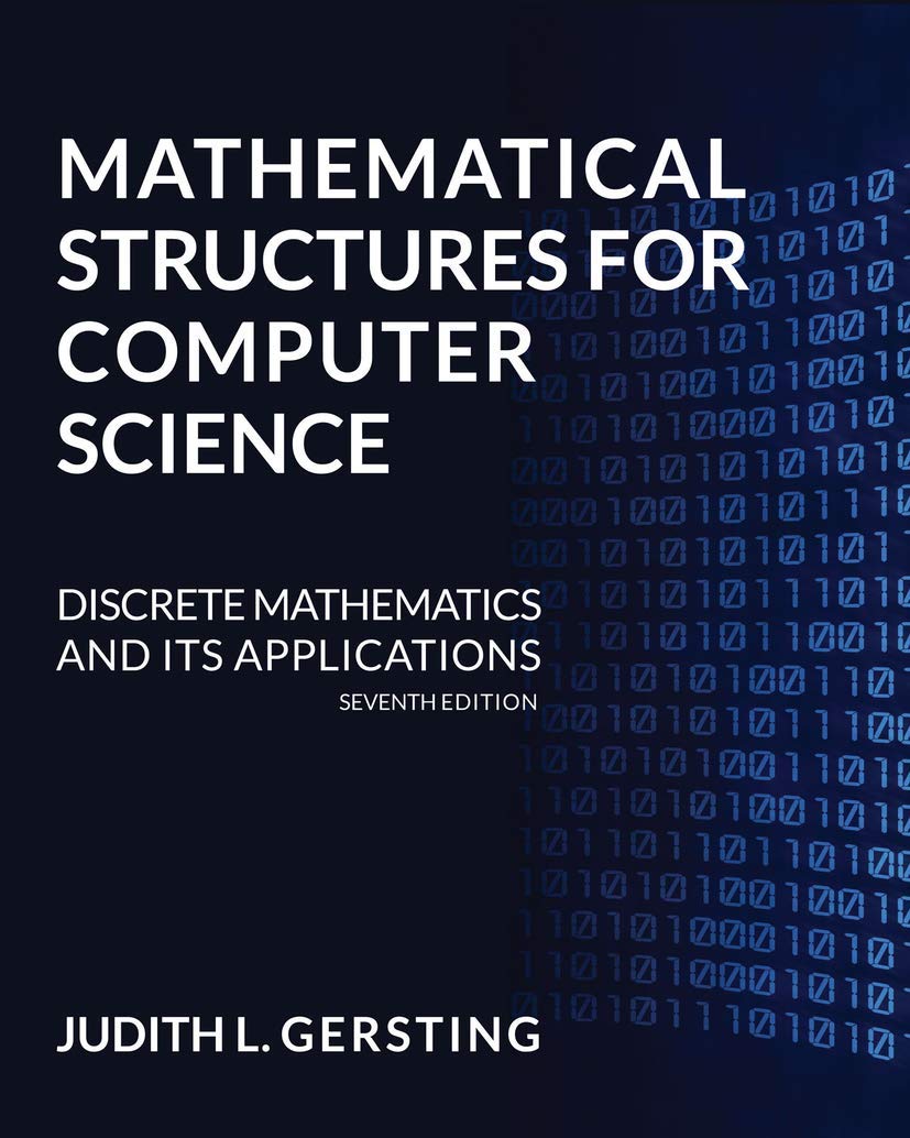 Book Cover Mathematical Structures for Computer Science