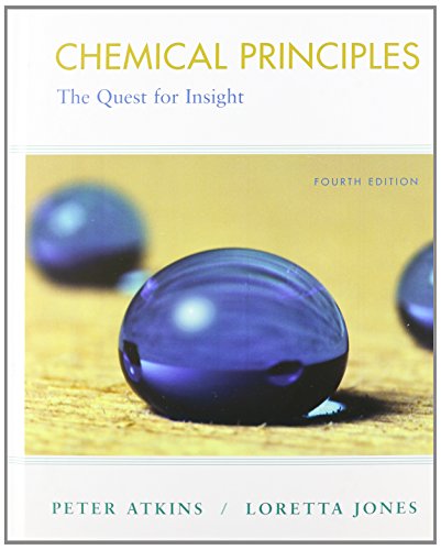 Chemical Principles (Corrected), Study Guide/Solutions Manual& eBook