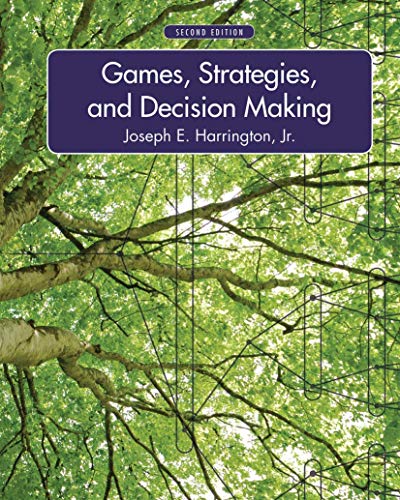 Book Cover Games, Strategies, and Decision Making