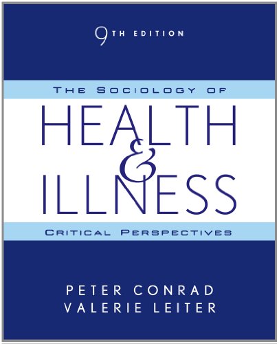 Book Cover The Sociology of Health and Illness: Critical Perspectives
