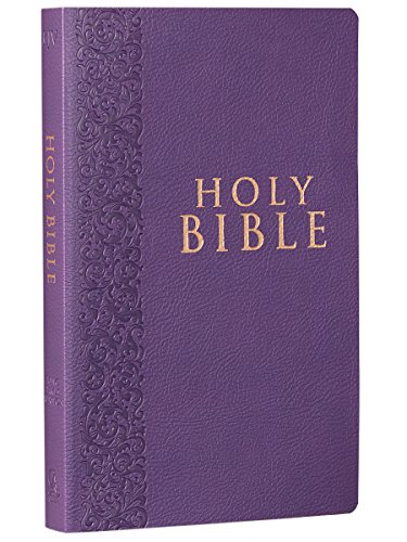 Book Cover Holy Bible: KJV Economy Thinline Flexcover Edition: Purple