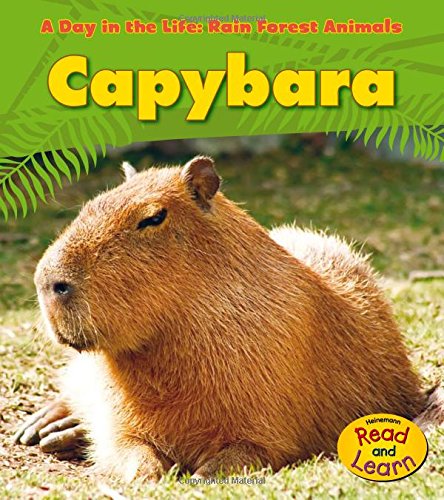 Book Cover Capybara (A Day in the Life: Rain Forest Animals)