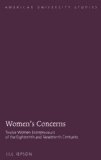 Women's Concerns (American University Studies Series Xxvii, Feminist Studies)
