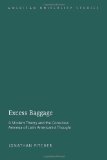 Excess Baggage (American University Studies Series Xxii: Latin American Literature)