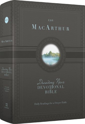 Book Cover ESV MacArthur Drawing Near Devotional Bible