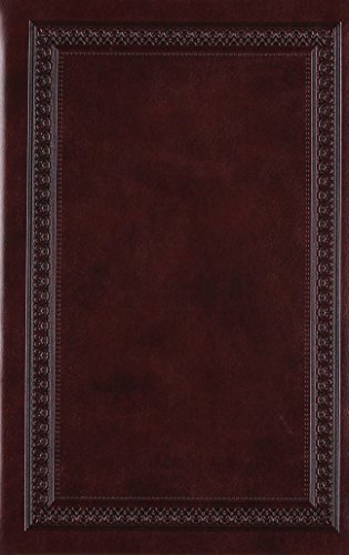 Book Cover ESV Value Compact Bible (TruTone, Mahogany, Border Design)