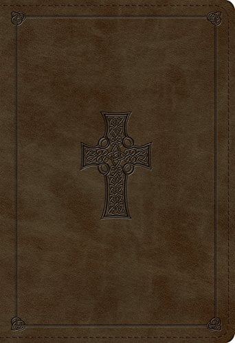 Book Cover ESV Student Study Bible (TruTone, Olive, Celtic Cross Design)