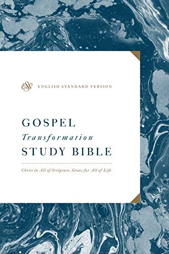 Book Cover ESV Gospel Transformation Study Bible: Christ in All of Scripture, Grace for All of Life