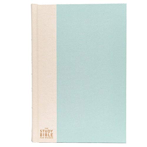 Book Cover The CSB Study Bible For Women, Light Turquoise/Sand Hardcover