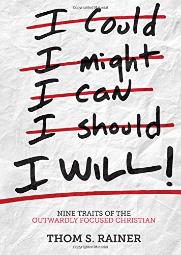 Book Cover I Will: Nine Traits of the Outwardly Focused Christian