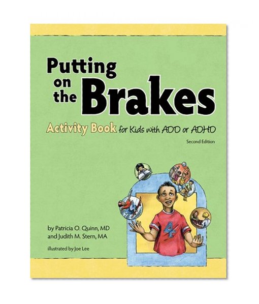 Book Cover Putting on the Brakes Activity Book for Kids with Add or ADHD