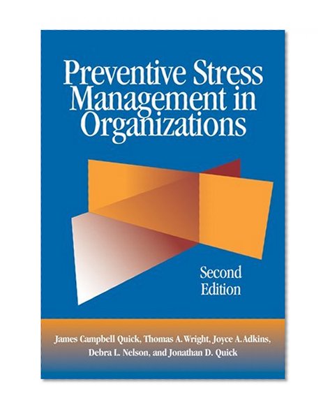 Book Cover Preventive Stress Management in Organizations