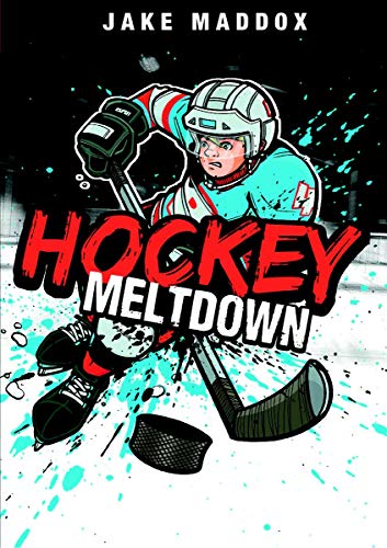 Book Cover Hockey Meltdown (Jake Maddox Sports Stories)