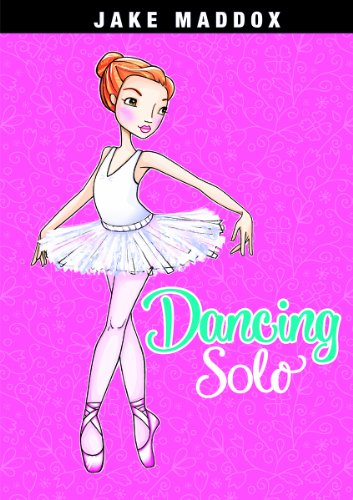 Book Cover Dancing Solo (Jake Maddox Girl Sports Stories)