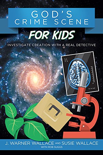 Book Cover God's Crime Scene for Kids: Investigate Creation with a Real Detective
