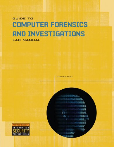 Book Cover Lab Manual for Nelson/Phillips/Steuart's Guide to Computer Forensics and Investigations