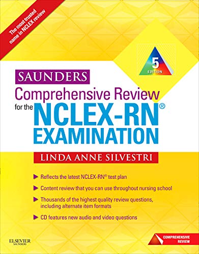 Book Cover Saunders Comprehensive Review for the NCLEX-RN Examination, 5th Edition