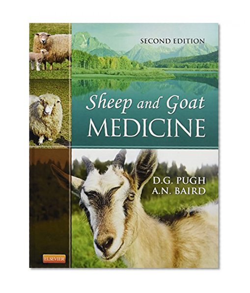 Book Cover Sheep and Goat Medicine, 2e