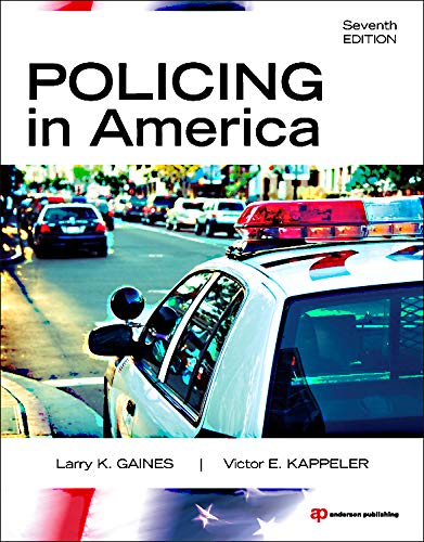 Book Cover Policing in America, Seventh Edition