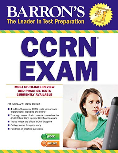 Book Cover Barron's CCRN Exam (Barron's Test Prep)
