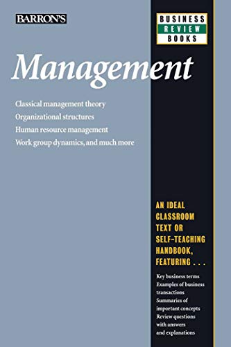 Book Cover Management (Barron's Business Review)