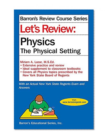 Book Cover Let's Review Physics: The Physcial Setting