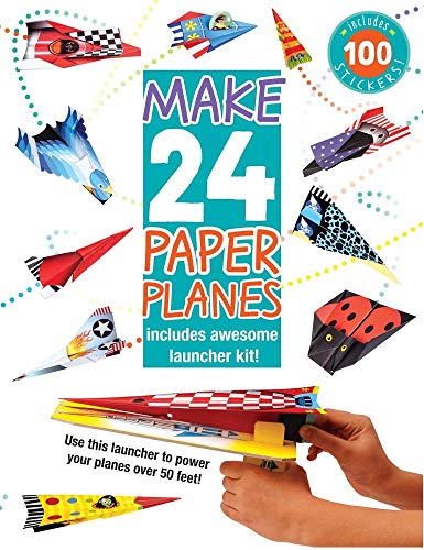 Book Cover Make 24 Paper Planes: Includes Awesome Launcher Kit!