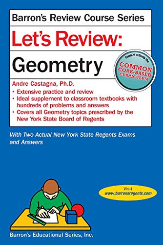 Book Cover Let's Review Geometry (Let's Review Series)