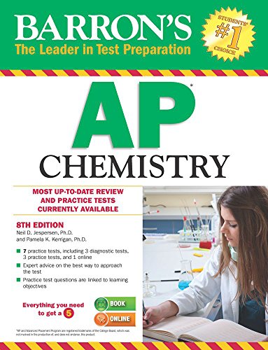 Book Cover Barron's AP Chemistry, 8th Edition
