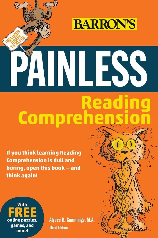 Book Cover Painless Reading Comprehension (Painless Series)
