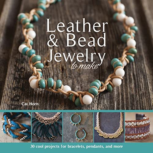 Book Cover Leather & Bead Jewelry to Make