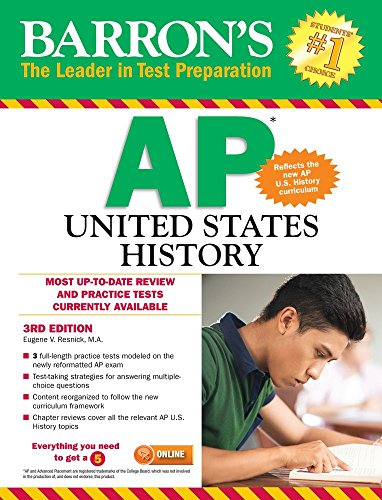 Book Cover Barron's AP United States History, 3rd Edition