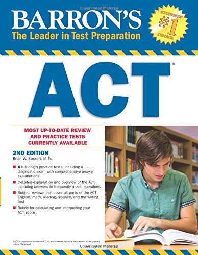 Book Cover Barron's ACT, 2nd Edition (Barron's Act (Book Only))