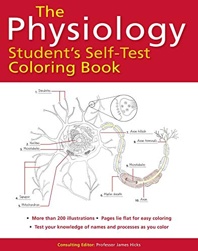 Book Cover Physiology Student's Self-Test Coloring Book
