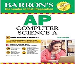 Book Cover Barron's AP Computer Science A, 8th Edition: with Bonus Online Tests