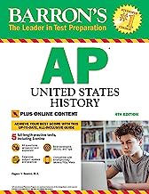 Book Cover Barron's AP United States History, 4th Edition: With Bonus Online Tests (Barron's Test Prep)