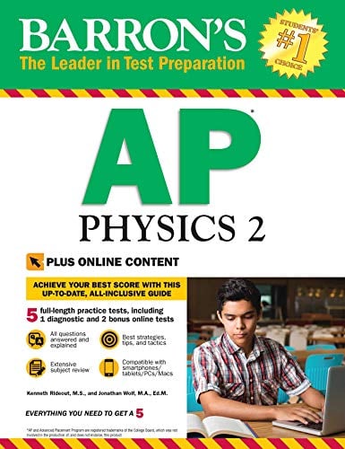 Book Cover Barron's AP Physics 2: With Bonus Online Tests