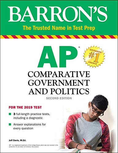Book Cover Barron's AP Comparative Government and Politics