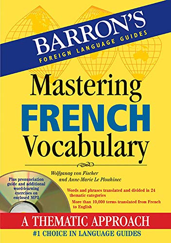 Book Cover Mastering French Vocabulary with Online Audio (Barron's Vocabulary)