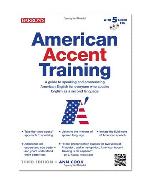 Book Cover American Accent Training with 5 Audio CDs