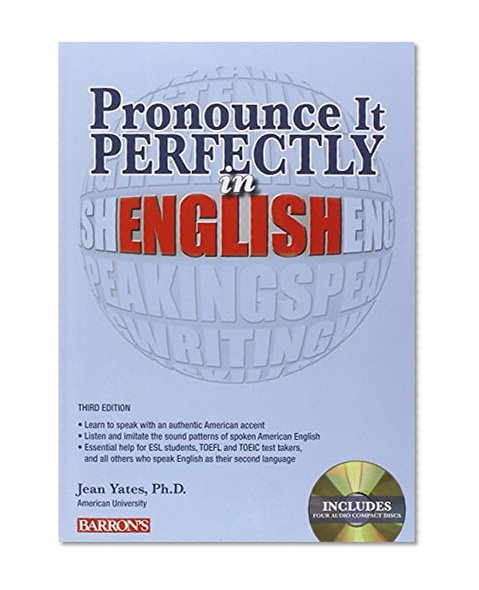 Book Cover Pronounce it Perfectly in English with Audio CDs (Pronounce It Perfectly CD Packages)