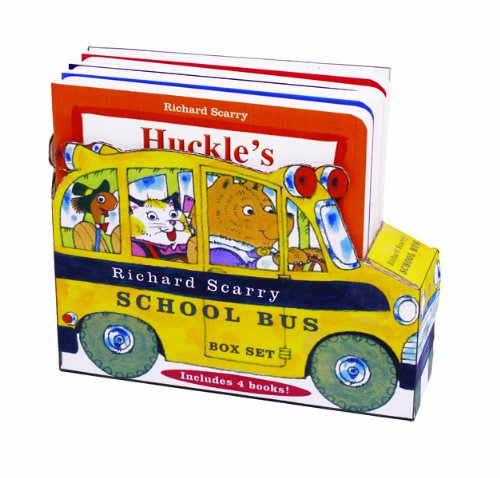 Book Cover Richard Scarry's School Bus Box Set