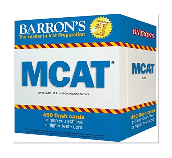 Book Cover Barron's MCAT Flash Cards