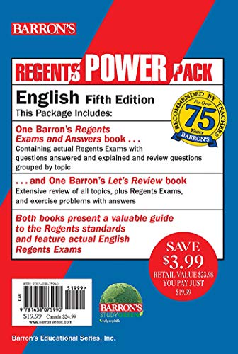 Book Cover English Power Pack (Regents Power Packs)