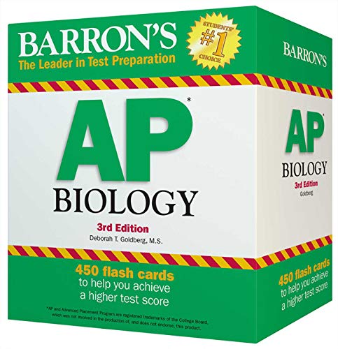 Book Cover AP Biology Flash Cards (Barron's Test Prep)