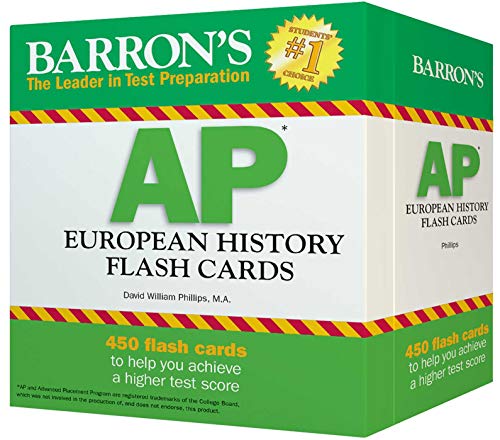Book Cover AP European History Flash Cards