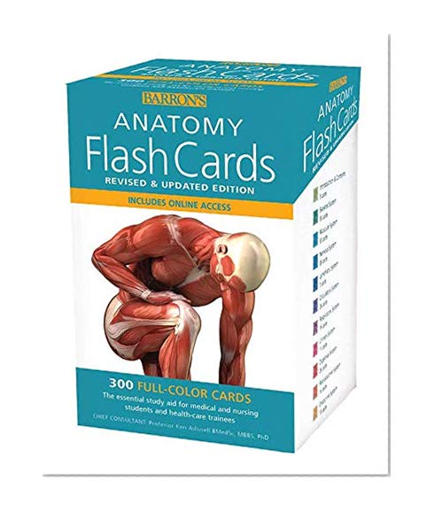 Book Cover Barron's Anatomy Flash Cards