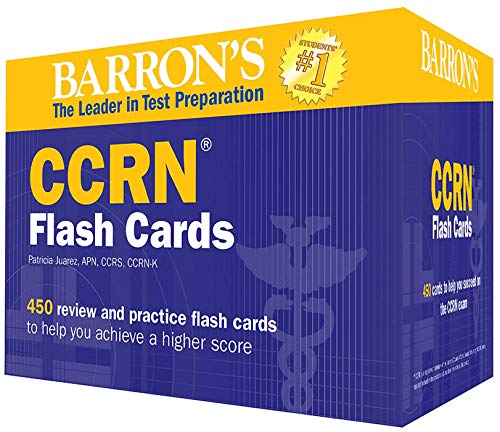 Book Cover CCRN Exam Flash Cards (Barron's Test Prep)