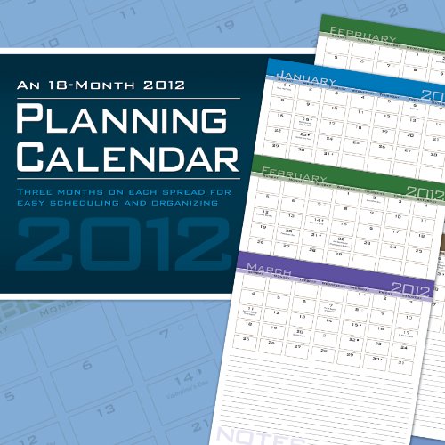 Three-Month Planning 2012 Wall Calendar